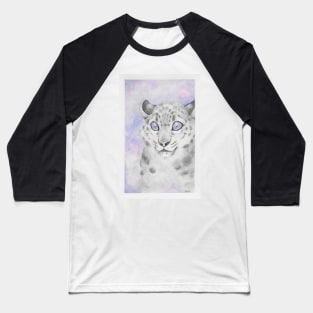 Galaxy snow leopard Baseball T-Shirt